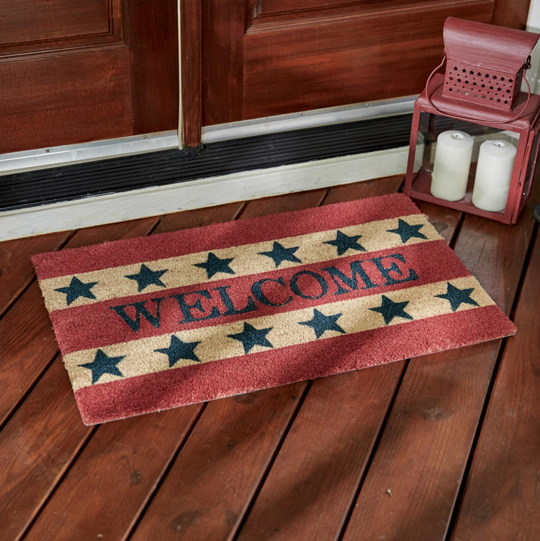 Americana Welcome Doormat