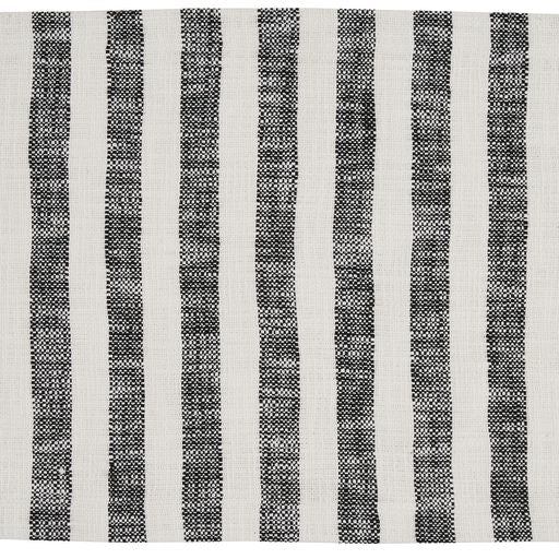 Black and White Stripe Table Runner