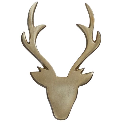 Gold Deer Napkin Rings (Set of 4)